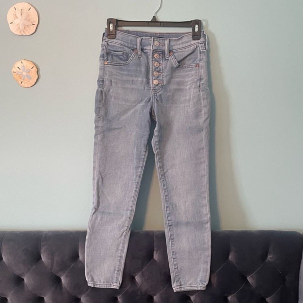 Express mid-rise skinny jeans 00S